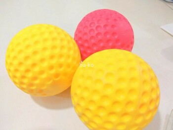 12 nos Bola Practice Ball - YELLOW