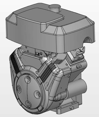 Briggs and stratton, Vanguard 18Hp Vtwin Engine