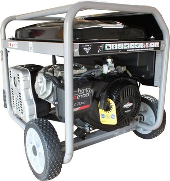 HKG8000EA Open frame 8kva briggs and stratton powered portable petrol generator