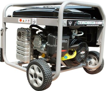 HKG3250 A Open frame powered by briggs and stratton, semi-silent portable petrol 3kva generator