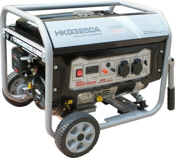 HKG3250 A Open frame powered by briggs and stratton, semi-silent portable petrol 3kva generator