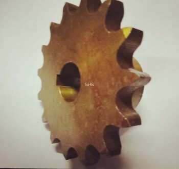 Sprocket Pinion 15 Teeth For 1 Ton Pitch Roller