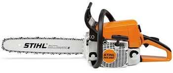 MS 250 Chainsaw with 18" Guide Bar,45.4cc